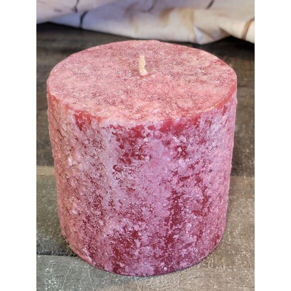 Large glitter‎ red candle Xmas Home Decor figure - Picture 3 of 5